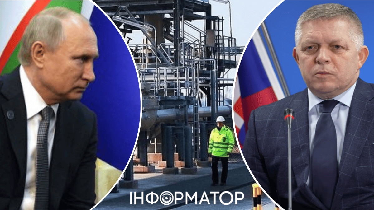 Роберт Фицо, Владимир Путин, газопровод
